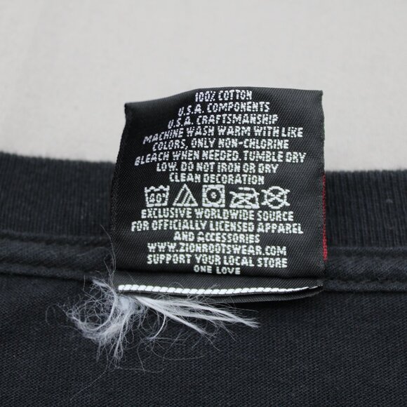 Retro Band Shirt - Bob Marley Legend Album Cover Zion Rootswear - Men's 2XL - Picture 11 of 11